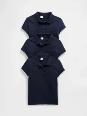 Chemises d'uniforme pour enfants (lot de 3)