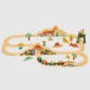 Circuit de train « Lost World » sur le thème des dinosaures