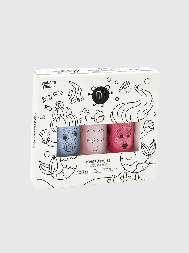 Coffret de vernis à ongles Nailmatic « Las Mermaid »