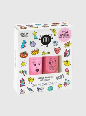 Coffret Pop de vernis à ongles et autocollants Nailmatic