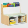 Coin lecture pour tout-petits avec banc rembourré