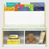 Coin lecture pour tout-petits avec banc rembourré