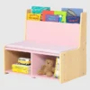 Coin lecture pour tout-petits avec banc rembourré