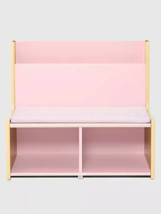 Coin lecture pour tout-petits avec banc rembourré