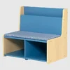 Coin lecture pour tout-petits avec banc rembourré