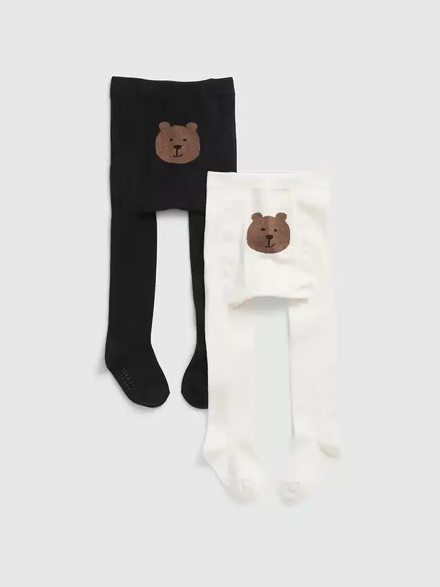 Collants « Bear » pour tout-petits (lot de 2)