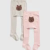 Collants « Bear » pour tout-petits (lot de 2)