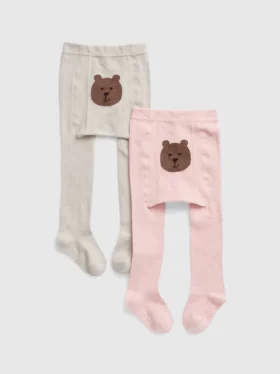 Collants « Bear » pour tout-petits (lot de 2)