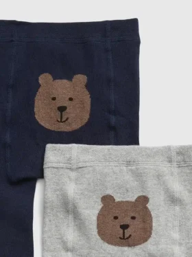 Collants « Bear » pour tout-petits (lot de 2)