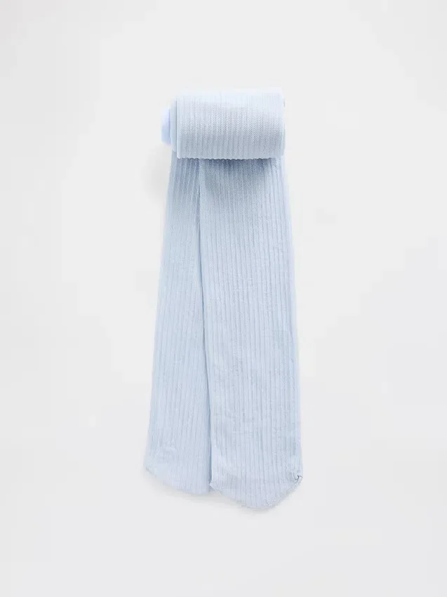 Collants à côtes pailletés pour enfants