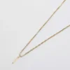 Collier Admiral Row avec initiale délicate en or