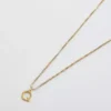 Collier Admiral Row avec initiale délicate en or