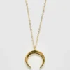 Collier « Croissant de lune » en or Admiral Row