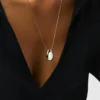 Collier Mini Pebble en argent Ana Luisa