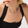 Collier Mini Pebble en argent Ana Luisa