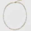 Collier tennis « Hart Baguette »