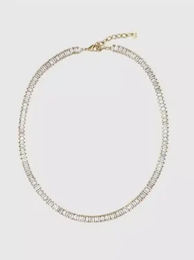Collier tennis « Hart Baguette »