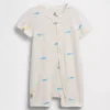 Combinaison courte en coton bio « Baby First Favorites »
