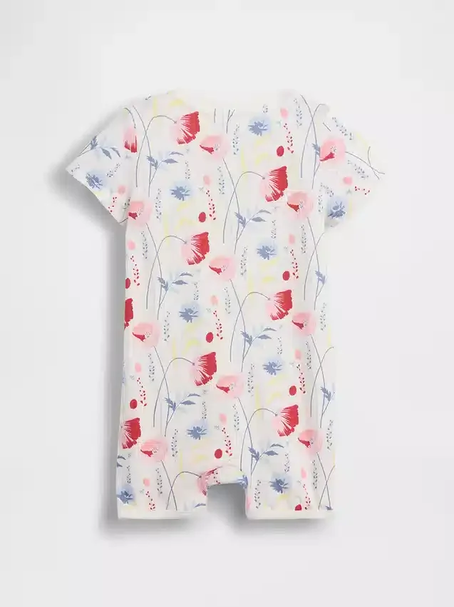 Combinaison courte en coton bio « Baby First Favorites »