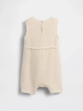 Combinaison courte en crochet « Baby Ice Cream »