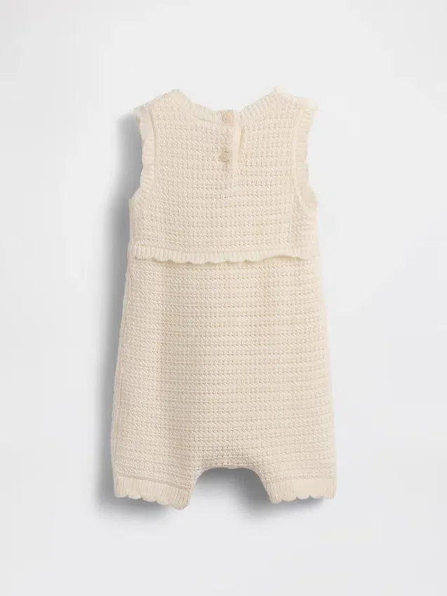 Combinaison courte en crochet « Baby Ice Cream »