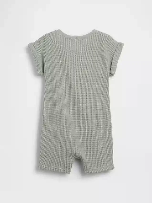 Combinaison courte pour bébé « Brannan Bear » en tissu gaufré