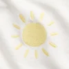 Combinaison courte pour bébé en molleton français