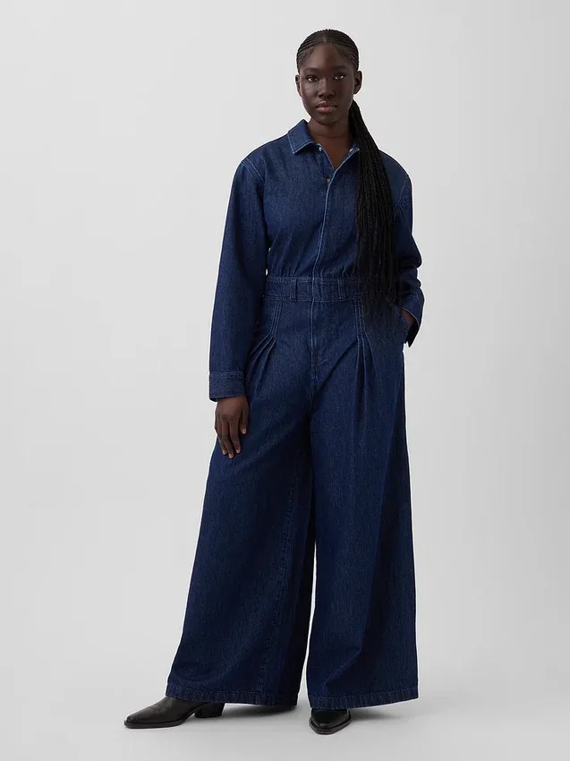 Combinaison en denim GAP × Hfr par Latoucha