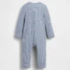 Combinaison à pieds « Baby First Favorites » à rayures Tinyrib