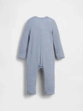 Combinaison à pieds « Baby First Favorites » à rayures Tinyrib