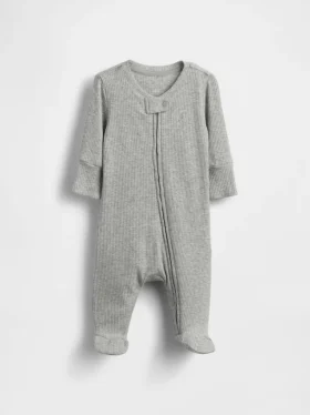 Combinaison à pieds TinyRib « Baby First Favorites »