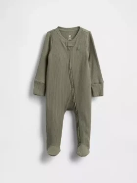 Combinaison à pieds TinyRib « Baby First Favorites »