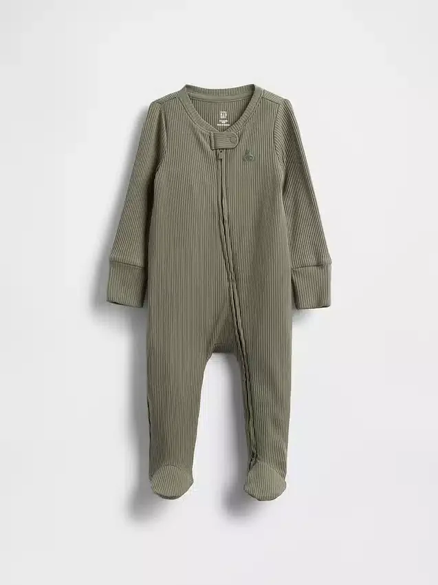 Combinaison à pieds TinyRib « Baby First Favorites »