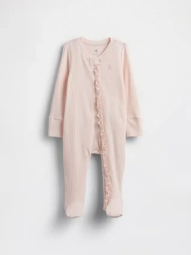 Combinaison à pieds TinyRib « Baby First Favorites »