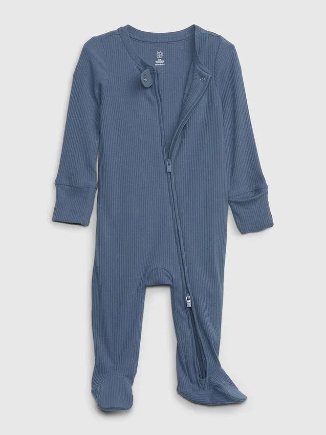 Combinaison à pieds TinyRib « Baby First Favorites »