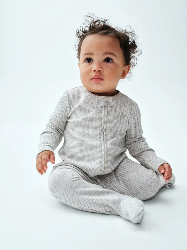 Combinaison à pieds TinyRib « Baby First Favorites »