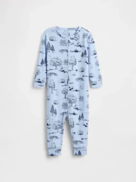 Combinaison pour bébé Winnie l'ourson en coton biologique