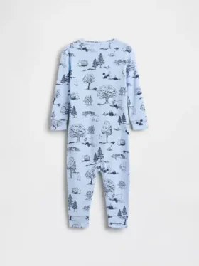 Combinaison pour bébé Winnie l’ourson en coton biologique