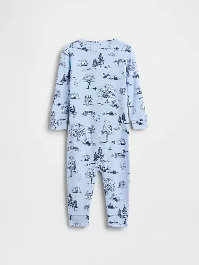 Combinaison pour bébé Winnie l'ourson en coton biologique