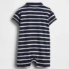 Combinaison-short en jersey Polo pour bébé