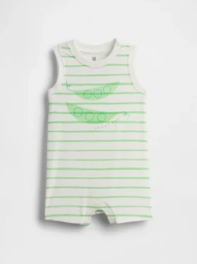 Combinaison-short sans manches pour bébé