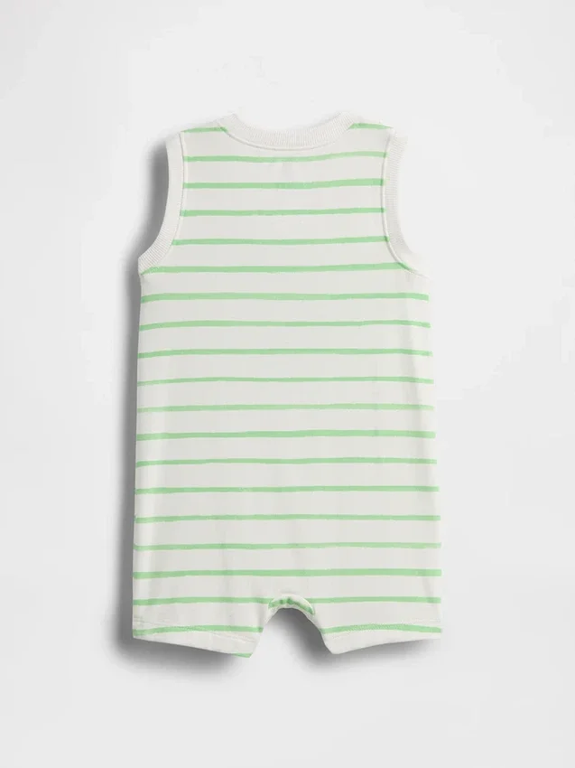 Combinaison-short sans manches pour bébé