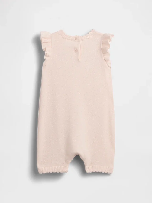 Combinaison-shorty pour bébé « Strawberry Sweater »
