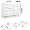 Commode babyGap Legacy à 6 tiroirs