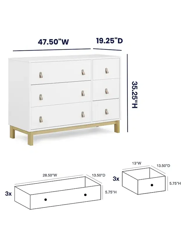 Commode babyGap Legacy à 6 tiroirs