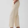 Court jean ample et ultra-doux style années 90 à taille basse