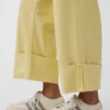 Court jean ample et ultra-doux style années 90 à taille basse