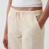 Court jean ample et ultra-doux style années 90 à taille basse