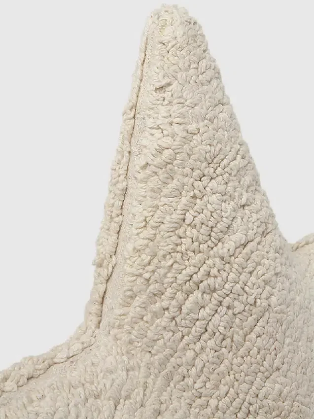 Coussin « Star » beige de Lorena Canals