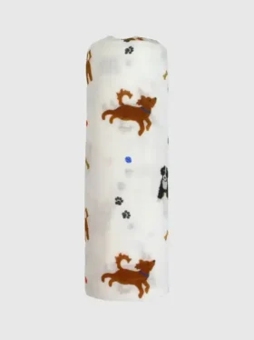 Couverture d'emmaillotage Bamboo Little Dogs